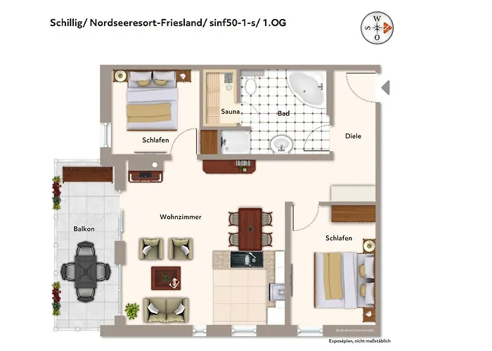 Daire Nordseeresort Friesland Ferienhaeuser Nordseeresort Friesland 50-1-s *